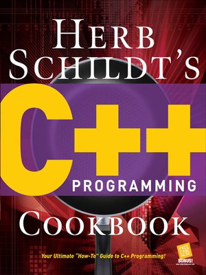 cover image of Herb Schildt's C++ Programming Cookbook